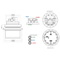 Moteur de translation pour mini pelle 8 à 10ton (14 + 14 trous) TOOMAT 21-KOMATSU-PC80MR-3F MTR-TOOMAT21-KOMATSU-PC80MR-3F