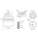 Moteur translation 12+12trous (5.5 à 8ton) TOOMAT 4-HANIX-H75B MTR-TOOMAT4-HANIX-H75B