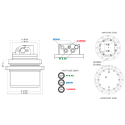 Moteur de translation pour mini pelle toomat 45 MTR-TOOMAT45