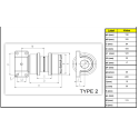 Galet supérieur Liebherr R317 LITRONIC UH084L0A/C492400