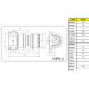 Galet supérieur CASE CX160D C261200