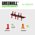 Broyeurs Hydrauliques GRENHILL – ( 1 – 3 T) G1 GREEN