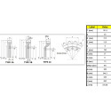 Barbotin PEL JOB EB406 - 23 dents R010116-PELJOB