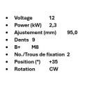 Démarreur HITACHI EX30UR 130.557.092.270