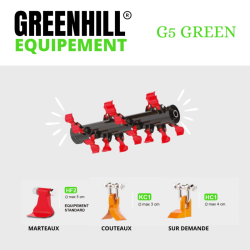 Outils pour épareuses G3 GREEN