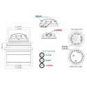 Moteur translation TOOMAT BRASSAERT DX180LC TOOMAT-BRASSAERT