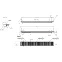 Paire de rampes alu longueur 870 mm (chargement jusqu'à 4,1t)