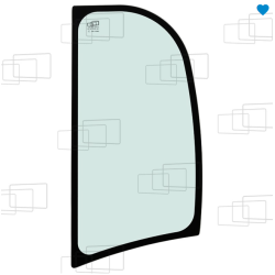 VITRE COTE DERRIERE PORTE GAUCHE WACKER NEUSON 2503 / 3003 / 3503 / 3703 142204d