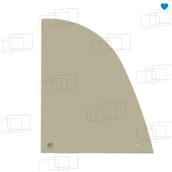 VITRE DROITE AVANT COULISSANTE WACKER NEUSON 2503 / 3003 / 3503 / 3703 163160F