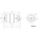 Galet inférieur Komatsu PC20MR-2 A010102