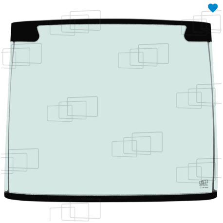 VITRE AVANT LIEBHERR L550 L556 L566 L576 / L580 L586 (2+2 CAB) (A PARTIR DE 2006) 056577F