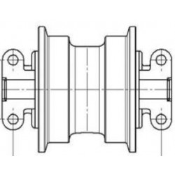 Galet inférieur KOMATSU PC60,5 / PC60,6 / PC60,7 / PC60U5 / PC70,6 /PC75UU2 UF106K0E-KOMATSU