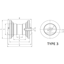 Galet inférieur FAI 230 A010122